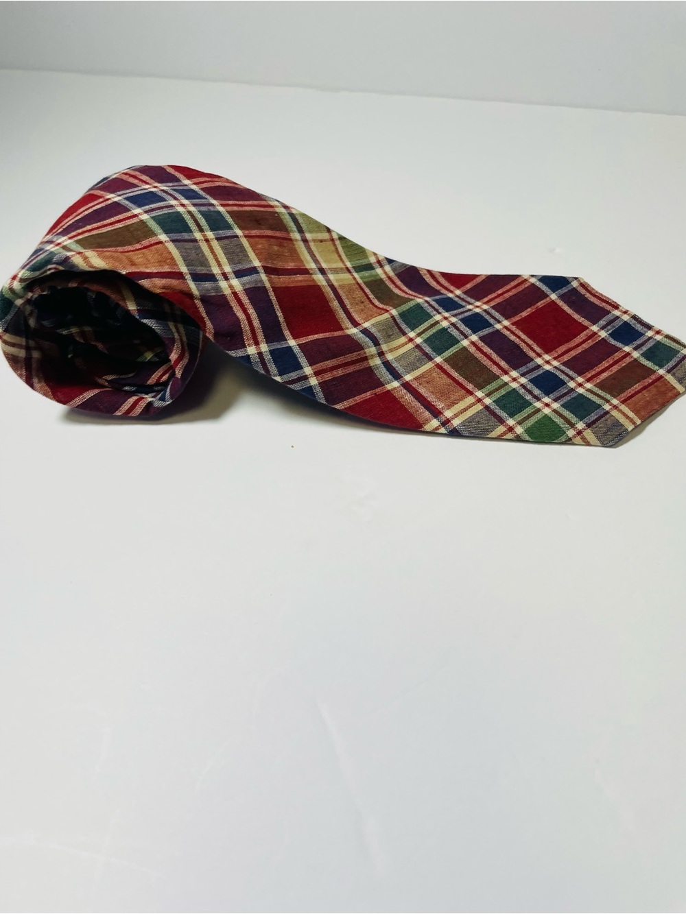 Rooster - Ruffler Collection Plaid Necktie - Picture 6 of 7